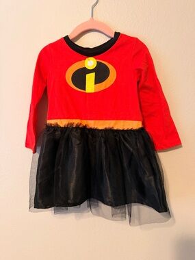 Disney/PIXAR Red and Black Incredibles Superhero Dress